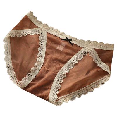 黛冰芯内裤女高开叉半透明网纱