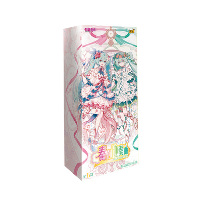 卡游初音未来春的协奏曲镭射票卡