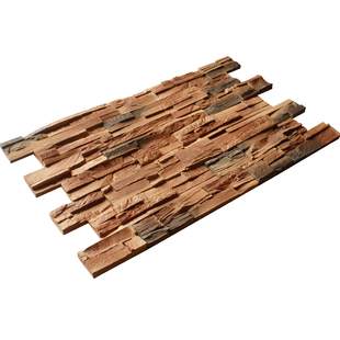 别墅户外墙人造文化石软石皮自建房庭院水泥仿古砖软瓷柔性文化石