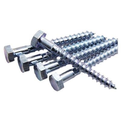 六角木螺丝钉自攻钉铁镀锌六角头