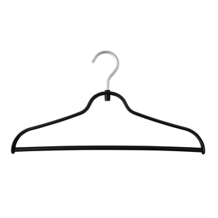 衣架家用挂衣无痕防滑衣挂衣服防肩角衣撑衣柜专用轻奢黑色晾衣架