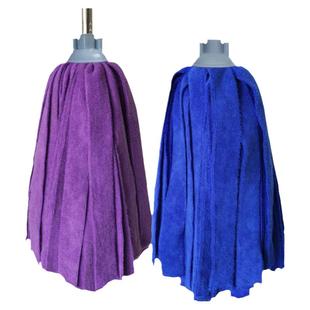 老船长拖把一拖净家用免手洗2025新款毛巾布吸水墩布条老式拖把头