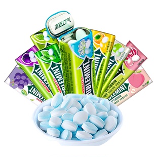 绿箭无糖薄荷糖铁盒35粒*3盒多味口香糖口清凉糖果夏季润喉糖