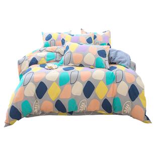 全棉单被套单件冬天加厚磨毛被罩单人150x200x230冬款被单180x200