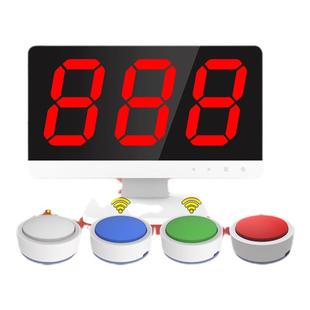 比西特/bcity无线抢答器知识竞赛答题系统儿童抢答灯按钮学生简易电子计分器抢答道具记分牌答题器