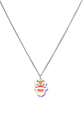 秋季钛钢不掉色搭配T恤吊坠