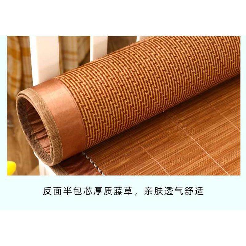 凉席竹席1.1/1.15/1.3/1.4/1.6m床直筒上下铺双面席子宿舍0.9米90