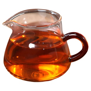 百年利永 玻璃茶滤泡茶杯茶海分茶器高档公杯茶具耐热透明公道杯