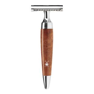 穆乐MUHLE 德国原装进口剃须刀老式传统单层双刃刀片男士刮胡刀架