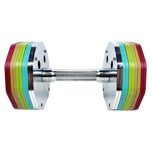 哑铃可调节重量纯钢快速插片套装塑形拆卸器材男士女杠铃家用健身