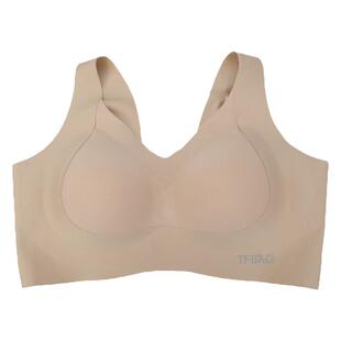 安琪儿内衣女无钢圈大胸显小薄款聚拢收副乳全罩杯无痕文胸罩2661