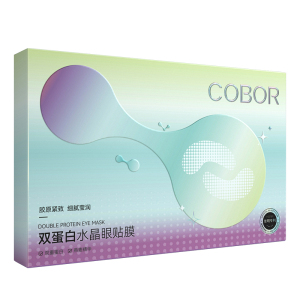 可贝尔眼膜贴双蛋白水晶眼贴膜胶原蛋白减淡细纹紧致熊猫眼小月牙