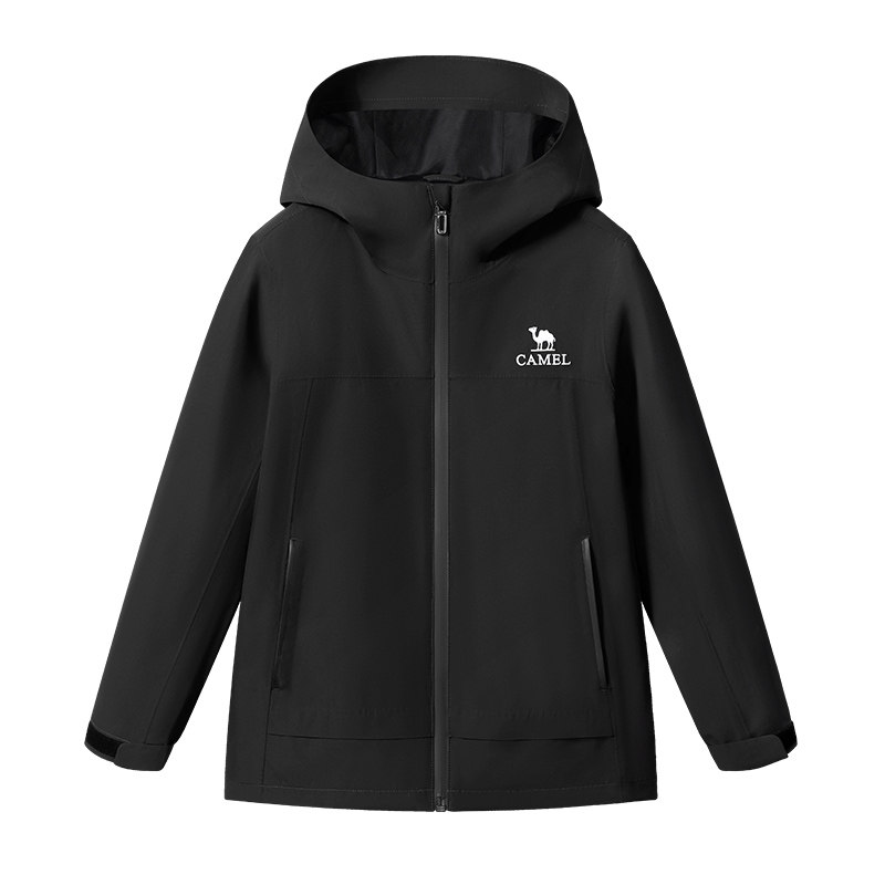 骆驼儿童冲锋衣大童户外登山服