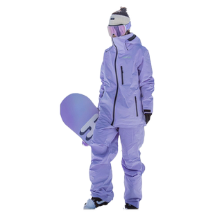 酷峰滑雪服套装女男新款冬专业紫色雪衣雪裤外套单板双板装备防水