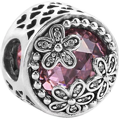 直邮PANDORA潘多拉  炫目 雏菊花田 925银串饰 792055PCZ