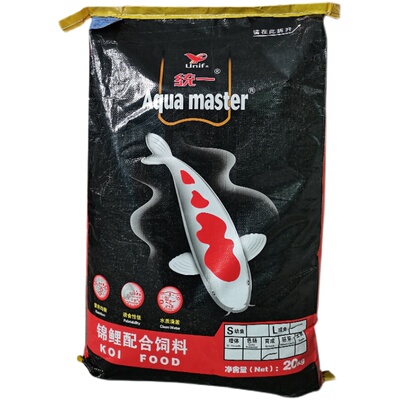 锦鲤鱼粮10kg20kg螺旋藻色扬增肥