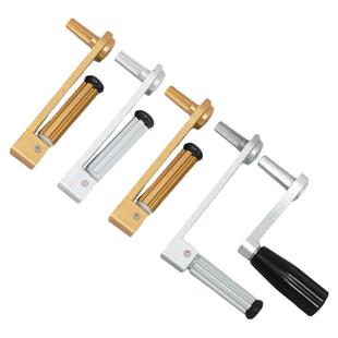 升降凉晾衣架手摇器配件手柄摇把摇杆通用6六角梅花四齿把柄包邮