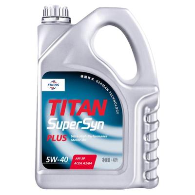 福斯超级全合成5W-40汽车机油SP