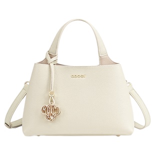 COOGI轻奢真皮托特包新款手提包女单肩斜挎包大容量女士包包牛皮