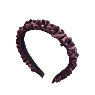 紫色发箍女款网红2025新款秋冬高颅顶洗脸专用头箍压发卡发捆头饰