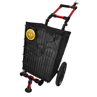 布兰塔自行车拖车户外野营钓鱼买菜车骑行露营小车露营车收纳拉车