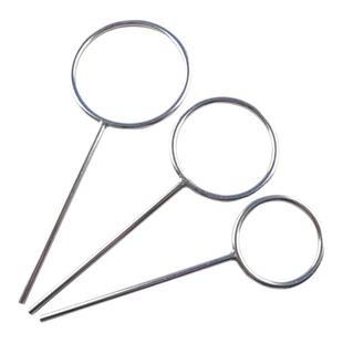 SAIEISE 304不锈钢三环 直杆支撑环 铁架台用烧瓶 层析柱烧杯 铁环梨形分液漏斗支架 物理化学实验设备厂家