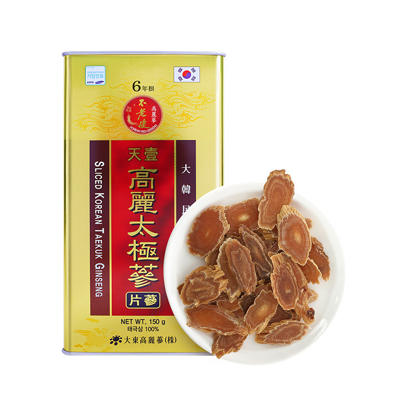 天壹高丽太极参切片150克
