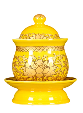 陶瓷供水杯佛前供杯供奉观音