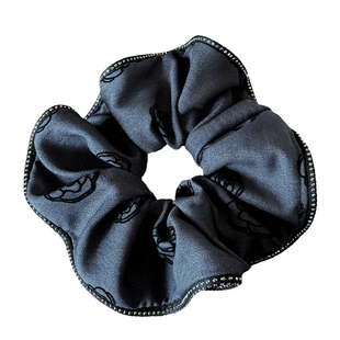 复古丝绒玫瑰发圈高级感ins风优雅典美百搭精致扎低马尾头绳发饰