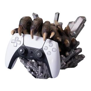 漫吾 怪物猎人灭尽龙PS5/4游戏手柄支架XBOX创意黑角龙桌面摆件