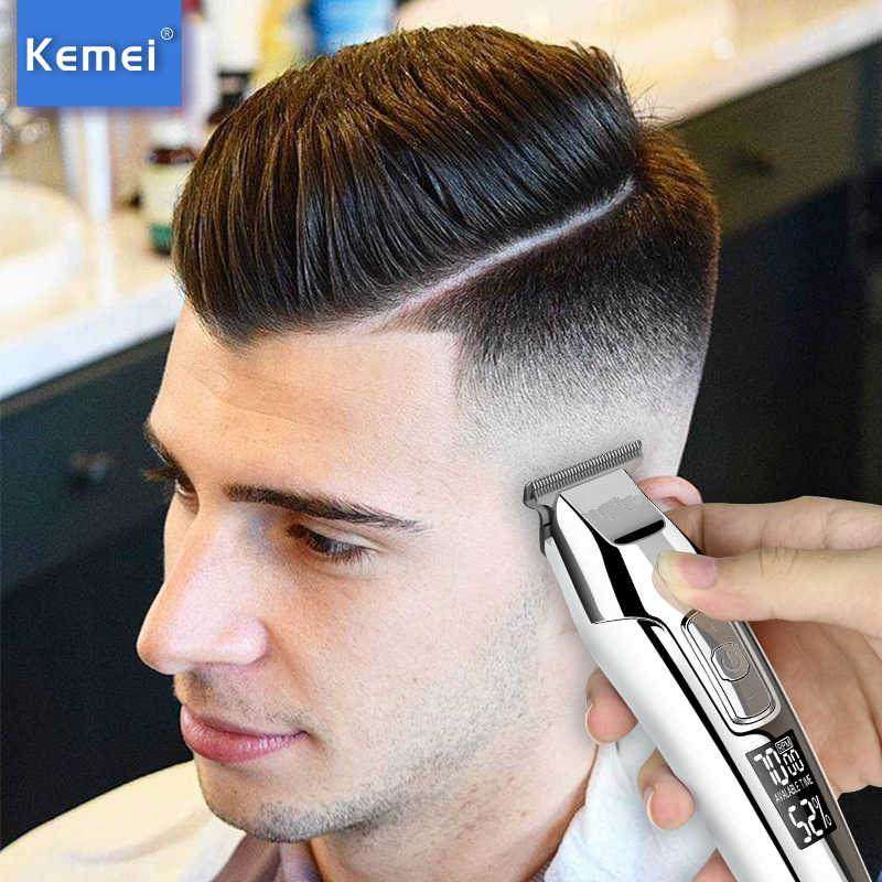 油头推理发器电推专业电推子剪发廊造型修剪边剪专用刻痕雕刻白推