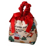 生日礼品手提袋满月伴手礼抽绳小袋子零食礼物袋结婚喜糖手拎袋