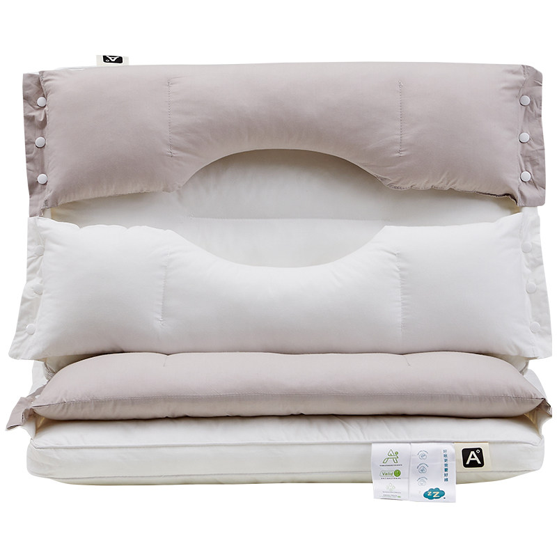 【SXT护颈椎枕头】护颈椎枕专用睡眠枕芯助三枕合一睡觉家用偏高