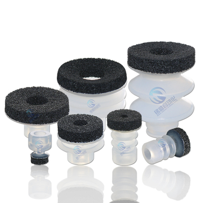 黑色海绵无痕大头真空吸盘机械手