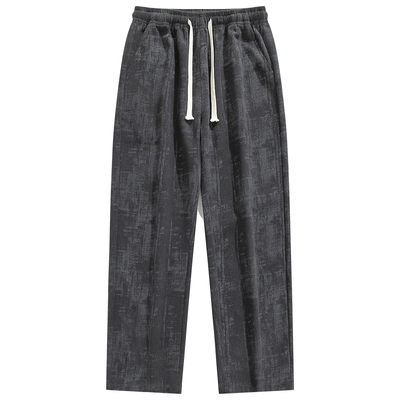 罗蒙男士灯芯绒休闲裤垂坠感长裤