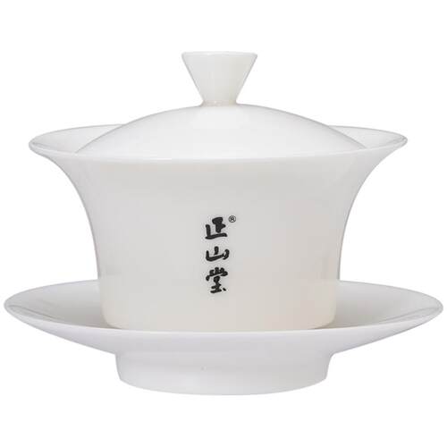 正山堂茶业 白瓷盖碗瓷都德化120ml /150ml茶具