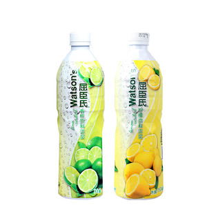 屈臣氏青柠饮料浓浆750ML青柠水青柠汁饮料浓缩浓浆鸡尾酒辅料