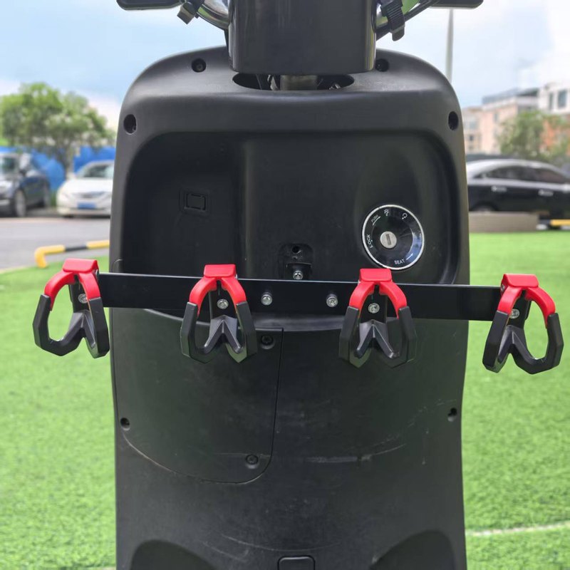 外卖员骑手多功能摩托车免物前置挂挂钩打孔钩电动车单车挂神器物