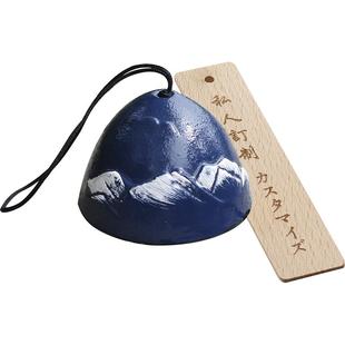 日式南部铸铁风铃庭院户外和风挂饰门饰礼物复古铁器铃铛