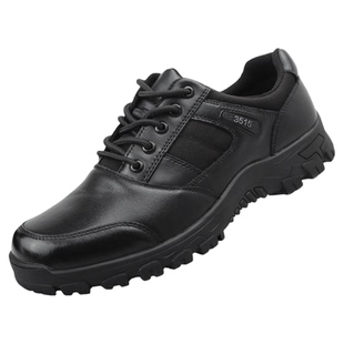 际华3515强人真皮男鞋户外牛皮执勤鞋低帮轻便鞋防滑运动跑鞋