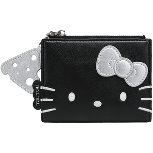 TOUTOUhellokitty三丽鸥凯蒂猫女童儿童钱包哈喽kt卡包可爱零钱包