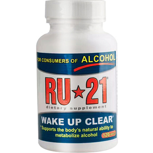 美国进口RU21安体普复合解酒片解酒丸喝酒前的解酒药酒后养胃解酒