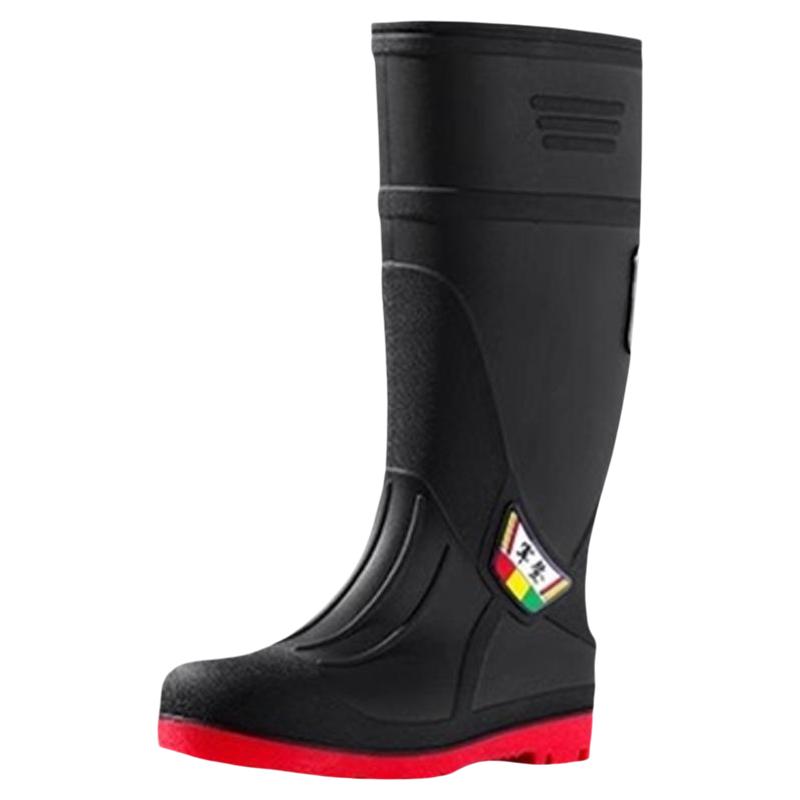 钢头雨鞋防砸防刺穿钢底劳保水鞋