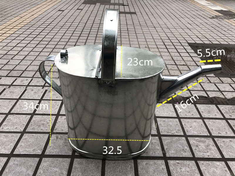 纯手工制作铁皮加油桶 加油壶 注油桶 纯手工白铁皮油壶,洒水壶