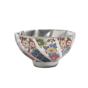 鎏银主人杯珐琅彩茶杯单杯情侣对杯陶瓷茶盏品茗杯个人专用杯子