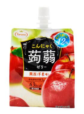 tarami国产低卡白桃蒟蒻魔芋