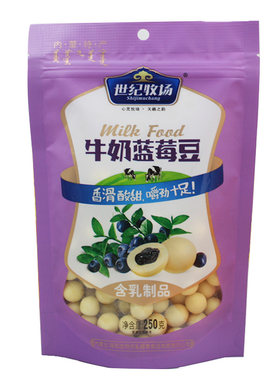 世纪牧场牛奶夹心提子蓝莓奶豆