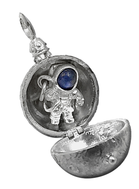 官方正品月光宝盒吊坠原创银饰