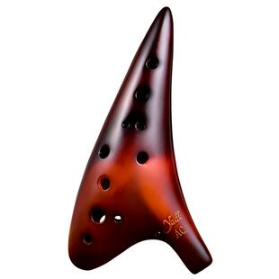 【yadi雅的】12孔AC陶笛熏烧 十二孔陶笛中音C调初学专业演奏乐器