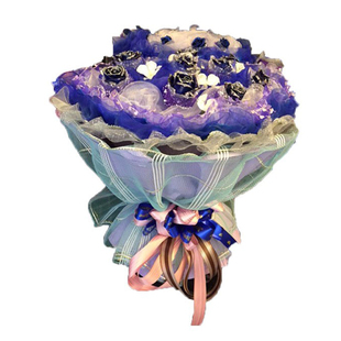 花喜爱花束加高多规格包花神器鲜花插花内胆箭桶DIY卡通花束包装